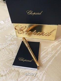 Chopard Gold Pen, Crystal Studded Case, Elton John 2008 Academy Award Party Gift