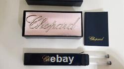 Chopard Pink/Gold Twisted Ballpoint Pen wz/Box, Manual, 2 Refills Super Rare Mint
