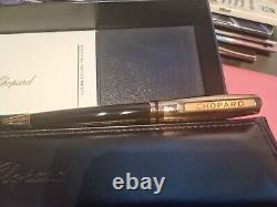 Chopard ballpoint pen gold and black, new, celebrating the Miglia 1000 race