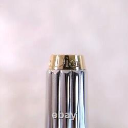 Christian Dior Cap Style MINI Ballpoint Pen Sterling Silver Godron withBox&Papers