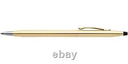 Cross 10KT Gold Filled Ballpoint Pen Classic Century Medalist Chrome Luxury Gift