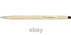 Cross 10KT Gold Filled Ballpoint Pen Classic Century Medalist Chrome Luxury Gift