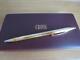 Cross 18kt Rolled Gold Ballpoint Pen Ornamental From Japan