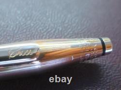 Cross 18Kt Rolled Gold Ballpoint Pen Ornamental from JAPAN