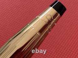 Cross Ballpoint Pen Classic Century 1502 14K Gold Plated from JAPAN