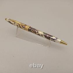 Cross Botanica Golden Magnolia Ballpoint Pen Excellent