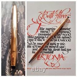 Cross Classic Century 1/20 14K RoseGold Filled Ballpoint Pen Excellent Condition