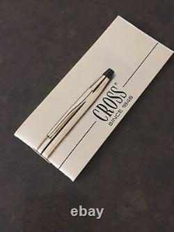Cross Classic Century 4502 10KT Rolled Gold Ballpoint Pen with BMW Logo Rare
