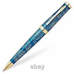Cross Sauvage Year of the Rat 2020 Ballpoint Pen Blue Lacquer Special Edition