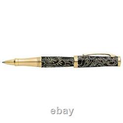 Cross Special Edition Year of The Goat Black Lacquer Roller Ball Pen 23K Gold