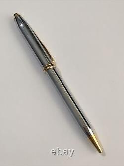 Cross Townsend Medalist Gold Trim Ballpoint Pen-black Ink-ireland-superb