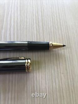 Cross Townsend Rollerball Pen Titanium & Gold In Box 585 No Longer Made