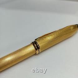 Cross Townsend Stylus 23kt Gold Plate Ballpoint Pen