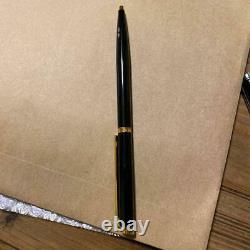 DUNHILL Ballpoint pen Black x Gold Made in Germany d-logo no Box