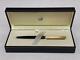 Dunhill Ballpoint Pen Gold X Black With Box Unused