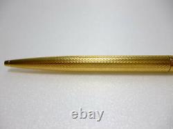 DUNHILL Gemline Gold x Black Ballpoint pen with Box
