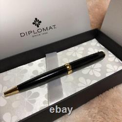Discontinued Diplomat Ballpoint Pen Excellence A Black Lacquer Gold