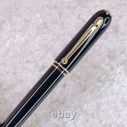 Dunhill Ballpoint Pen Sidecar Black Resin Gold Finish with Case&Card