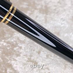 Dunhill Ballpoint Pen Sidecar Black Resin Gold Finish with Case&Card