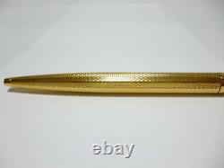 Dunhill Gem line Gold&Black Ballpoint Pen wz/Box Super Rare Excellent Mint F/S