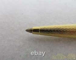 Dunhill Gold Writing Pen with Box Used