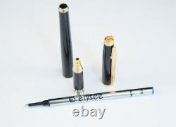 Elysee Ballpoint Pen Black With Gold Plated Trim Germany
