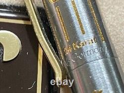 Elysee Dynamic Stainless Steel 24K Goldfilled World Map Rollerball Pen