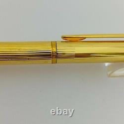 Elysee Gold Plated Ballpoint Pen Gold Plated trim
