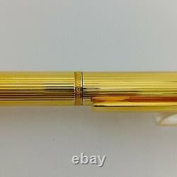 Elysee Gold Plated Ballpoint Pen Gold Plated trim