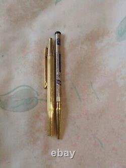 Genuine Montblanc Noblesse Gold Filled Ball Point Pen Made In Germany