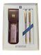 Givenchy Ballpoint Pen & Mechanical Pencil In Box Pink, Gold