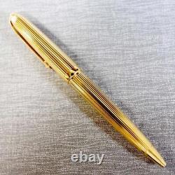 Goku Shipping Included Cartier Ballpoint Pen Must Gold