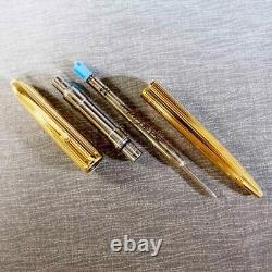 Goku Shipping Included Cartier Ballpoint Pen Must Gold