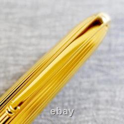 Goku Shipping Included Cartier Ballpoint Pen Must Gold