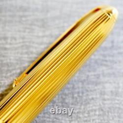 Goku Shipping Included Cartier Ballpoint Pen Must Gold