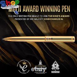 Gold Ballpoint Pen Stunning Luxury Pen with 24K Gold Finish, Schmid