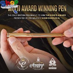 Gold Ballpoint Pen Stunning Luxury Pen with 24K Gold Finish, Schmid