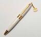 Gucci Ballpoint Pen Icon White Gold Charm Gg Pen White Gold With Box