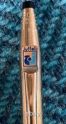 JUFFALI Logo Vintage Cross Ballpoint Pen 14kt Rolled Gold (Jeddah Saudi Arabia)