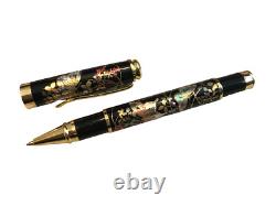 Japan Gold Leaf Crafts Kaga Ballpoint Pen/Ma-ki-e? Burttefly