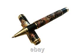 Japan Gold Leaf Crafts Kaga Ballpoint Pen/Ma-ki-e? Burttefly