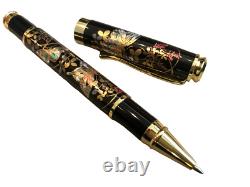 Japan Gold Leaf Crafts Kaga Ballpoint Pen/Ma-ki-e? Burttefly