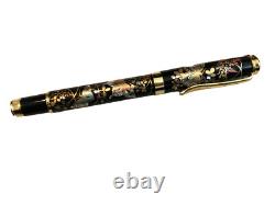 Japan Gold Leaf Crafts Kaga Ballpoint Pen/Ma-ki-e? Burttefly