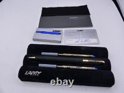 Lamy Persona Black And Gold Twist Action Ballpoint Pen
