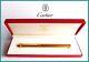 Les Must De Cartier Vendome Trinity Ballpoint Pen Gold Plated Ready To Use