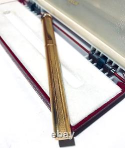 Les Must de Cartier Vendome Gold Plated Ballpoint Pen