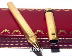 Les Must de Cartier Vendome Gold Plated Ballpoint Pen