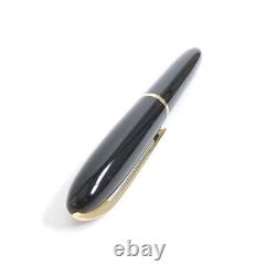 Louis Vuitton Dog Double Lacquer Ballpoint Pen Black Gold Made In France Written