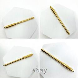 Louis Vuitton Giveaway Ballpoint Pen Gold Stylo for Agenda without Box