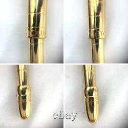 Louis Vuitton Giveaway Ballpoint Pen Gold Stylo for Agenda without Box